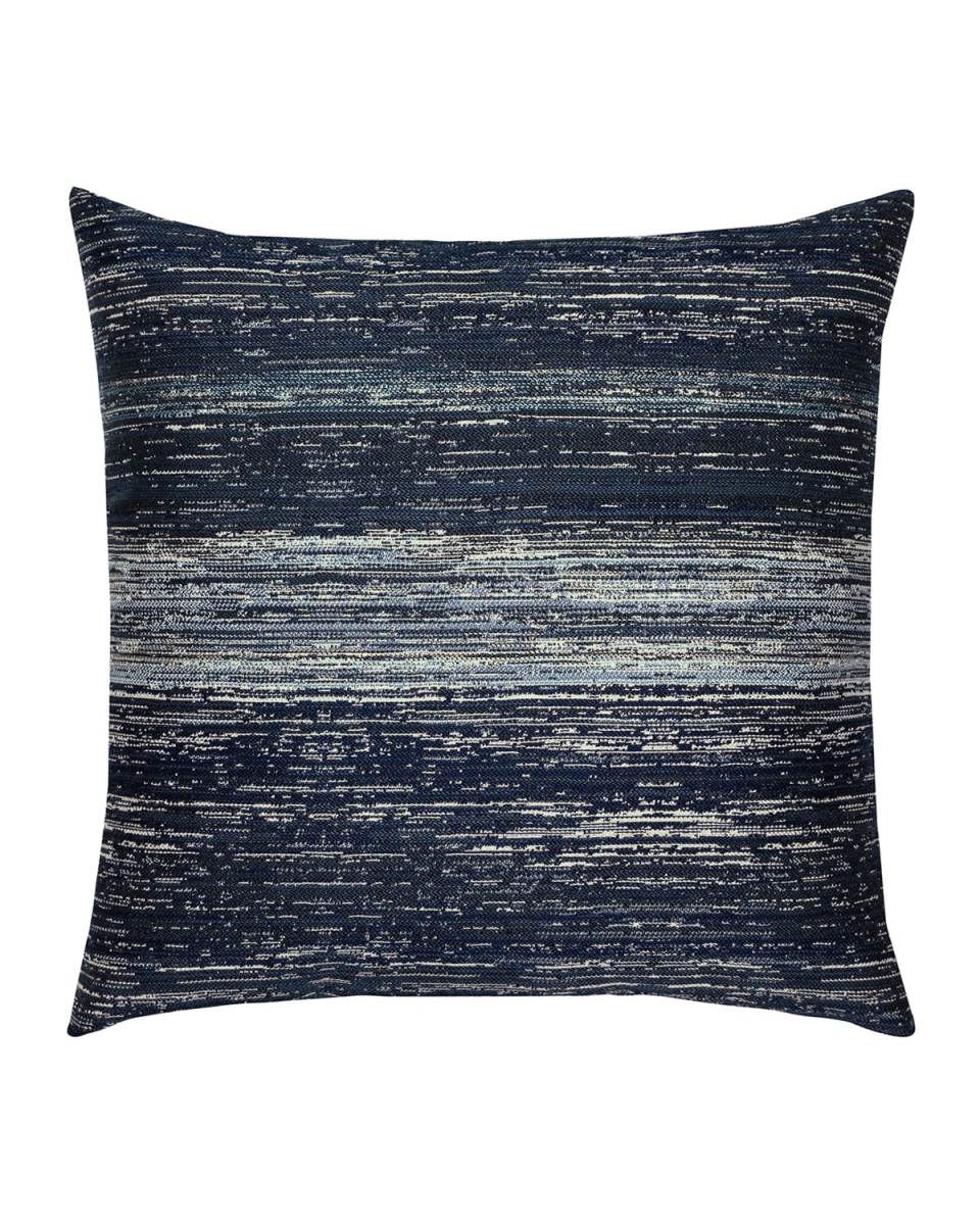 Textured Sunbrella Pillow, Indigo